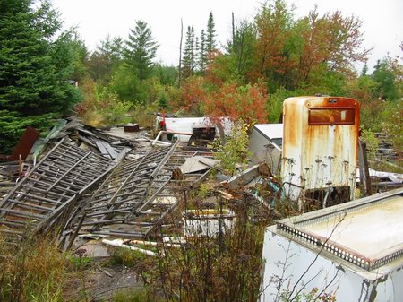 Evergreen Drive-In Theatre - Junk